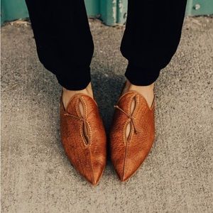 Free People St. Lucia Leather Flats